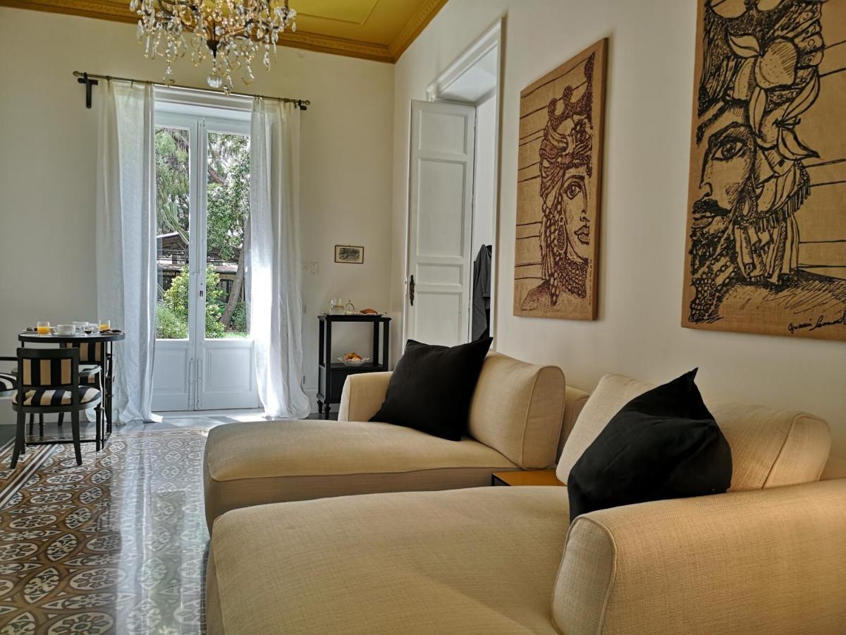 Garden Suite in private villa on Via Libertà Palermo Buitenkant foto