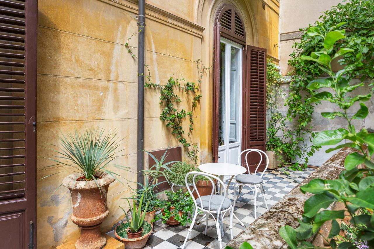 Garden Suite in private villa on Via Libertà Palermo Buitenkant foto